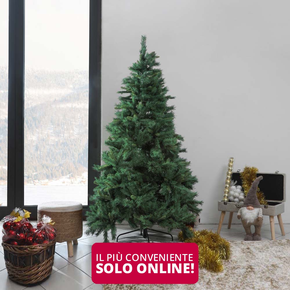 Albero di Natale prima scelta Orobico 210cm