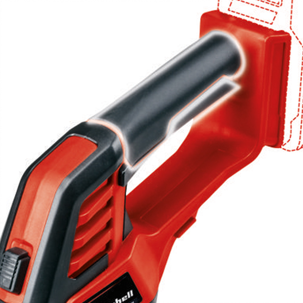 Einhell Forbici a batteria per erba e cespugli GE-CG 18/100 Li-Solo. Senza  batteria